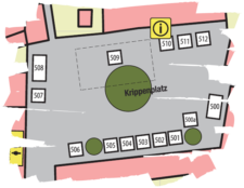 Übersichtskarte Krippenplatz