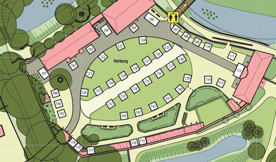 Übersichtsplan Vorburg